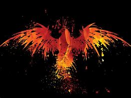 Image result for Red and Black Rising Phoenix