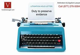 Image result for Spoliation of Evidence Letter