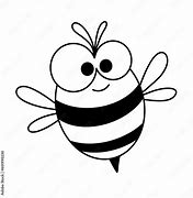 Image result for Cartoon Bee Outline