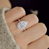 Image result for Pink Pear-Shaped Engagement Ring