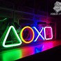 Image result for PlayStation Logo Neon