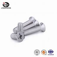 Image result for Small Flat Head Screw with Nut