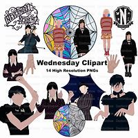 Image result for Wednesday Addams Sayings Clip Art