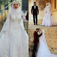 Image result for Simple Muslim Wedding Dress