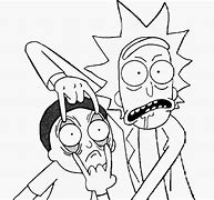 Image result for Rick and Morty Drawing Sketch