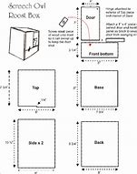 Image result for Owl Box Plans Free