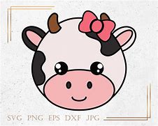 Image result for Baby Cow Face Boy and Girl SVG