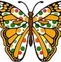 Image result for Yellow Butterfly Cartoon Clip Art