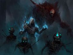 Image result for Dual Monitor Backgrounds 4K Necromancer