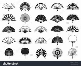 Image result for Hand Fan Outline Images