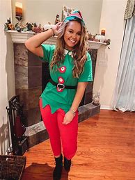 Image result for Simple Christmas Elf Costume