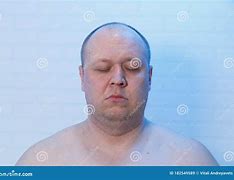 Image result for Bald Man Eyes Closed Looking Up