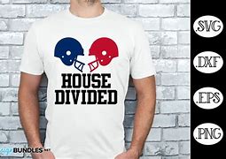 Image result for House Divided NFL Free SVG