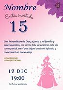 Image result for Invitaciones Para 15 Años