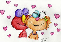 Image result for Elmo Kiss Mascot