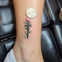 Image result for Small Girly Cross Tattoos