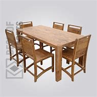 Image result for Solid Wood Square Dining Table