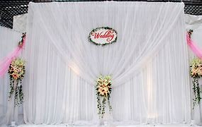 Image result for Wedding Backdrops Pipe and Drape