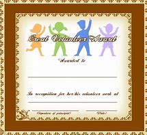 Image result for Kids Award Certificate Template Free