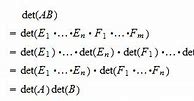 Image result for Determinant of a Matrix