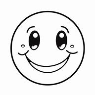 Image result for Happy Emoji Outline