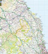 Image result for Cycle Routes Northumberland Map