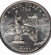 Image result for New York Quarter Money Clip