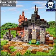 Image result for Minecraft Village Blacksmith House