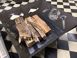 Image result for Flat Plate Knock Down Fire Pit