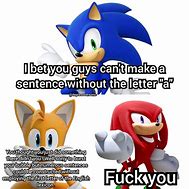 Image result for Sonic Meme Pic