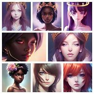 Image result for Anime Girl Face 2D Unrealistic