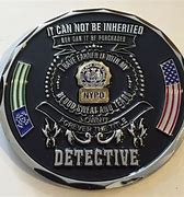 Image result for Detective Challenge Coin