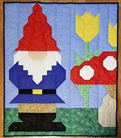 Image result for Gnome Quilt Pattern