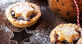 Image result for Mince Pie with Brandy Butter