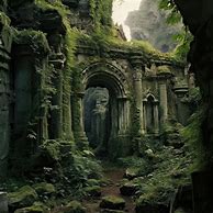 Image result for Overgrown Castle Ruins