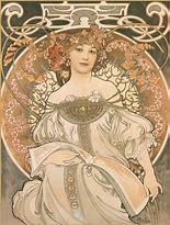 Image result for Alphonse Mucha Daydream