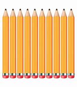 Image result for Clip Art of 10 Pencils