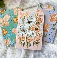 Image result for Hardcover Journal Hand Painted Cover