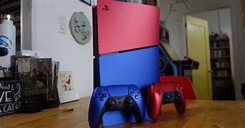 Image result for PS5 Slim Red