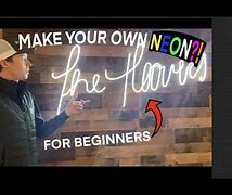 Image result for DIY Neon Sign with LED