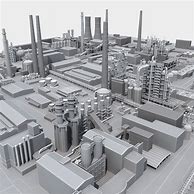 Image result for Chemical Plant 3D Model