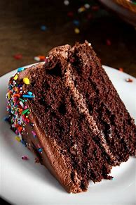 Image result for Chocolate Birthday Cake