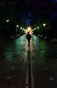 Image result for Man Walking Alone in Rain