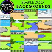 Image result for Simple Background Clip Art Zoo