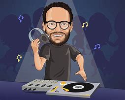 Image result for DJ Caricature