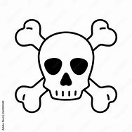 Image result for Cartoon Crossbones