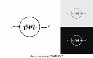 Image result for VM Logo Cursive