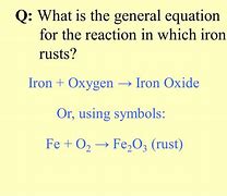 Image result for Rust Equation