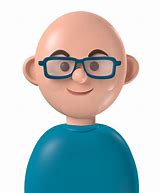 Image result for Bald Man Cartoon