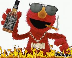 Image result for Elmo Fire Gangsta